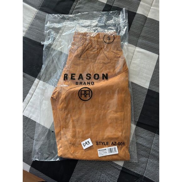 Reason Brand Men's Elastic Waist Cargo Pants size Small Timber (Gold) D93 - Picture 9 of 10